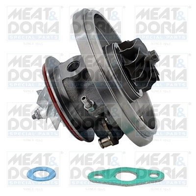 Core assembly, turbocharger